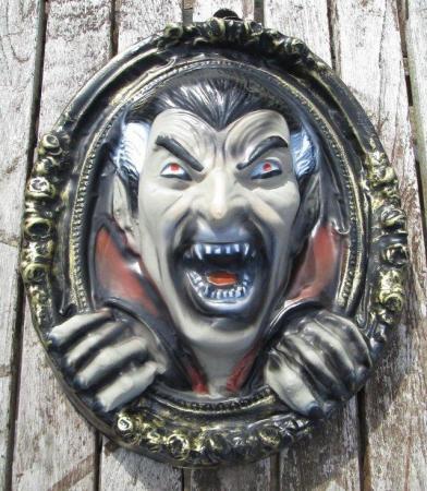 Image 1 of Halloween / Dracula Wall Plaque 44x37 cm