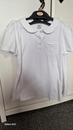 Image 2 of Girls school uniform dresses and shirts age 11