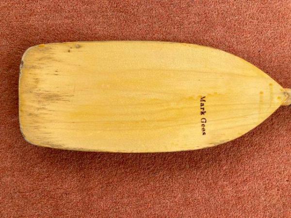 Image 2 of Vintage Mark Gees kayak/canoe Wood & Aluminium paddle