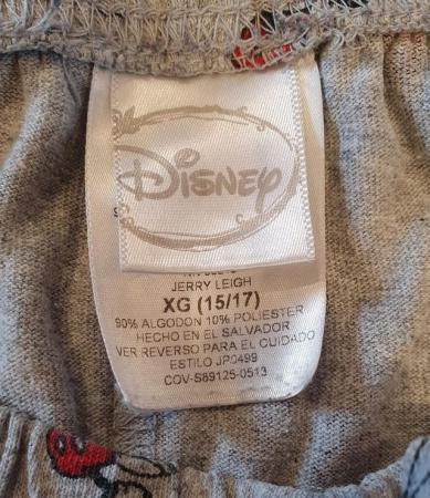 Image 2 of Disney Mickey Mouse Grey PJ Bottoms/Joggers, size XG