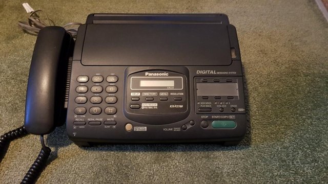 Preview of the first image of Panasonic KX-F2780 Home phone and fax machine.