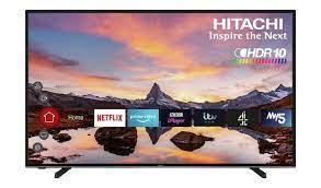 Image 1 of HITACHI 58" SMART TV-4K-UHD-HDR-FREEVIEW-BUILT IN WIFI-FAB