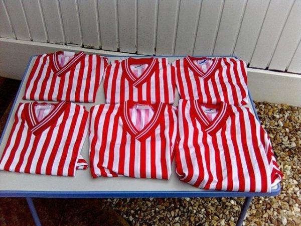 Image 1 of For sale two sets of kids football shirts