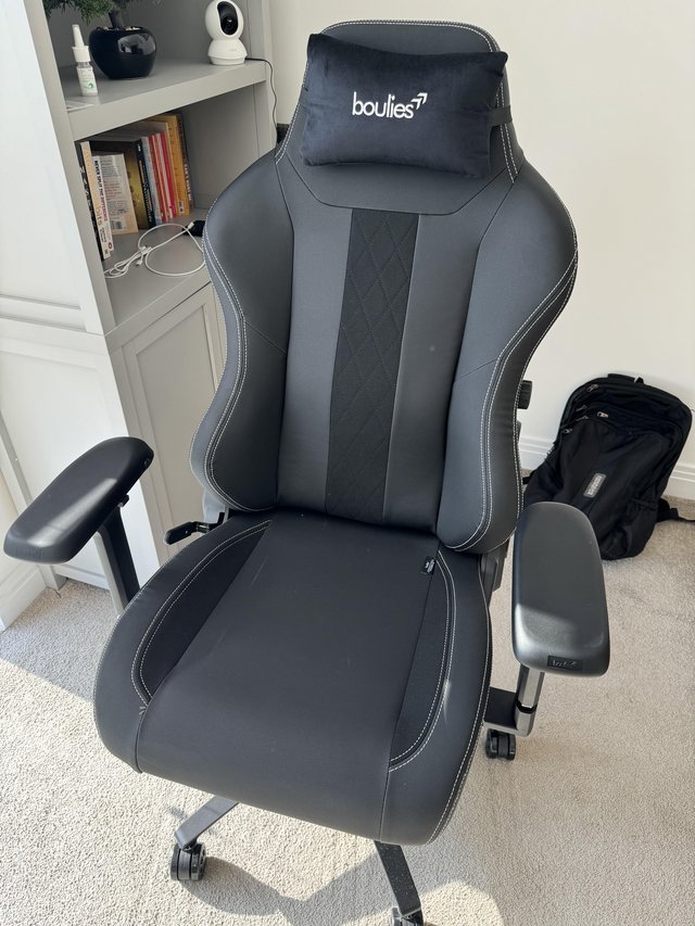 Preview of the first image of 6 months used Boulies Master Chair.
