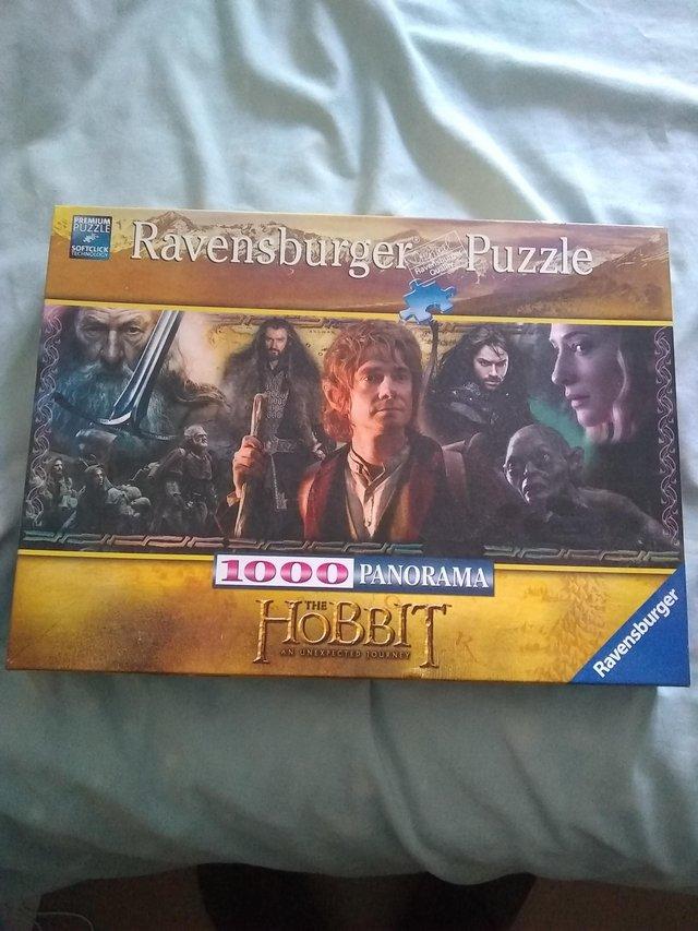 Preview of the first image of Very nice the hobbit 1000 piece puzzle.