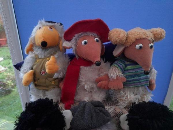 Image 2 of Collection of 9 Wombles soft teddys