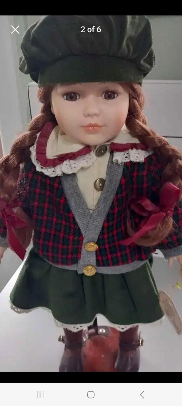 Preview of the first image of Antique dolls porcelain three for sale.