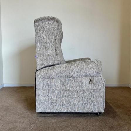 Image 13 of RECLINER FACTORY ELECTRIC RISER GREY CHAIR ~ CAN DELIVER