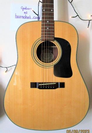 Image 4 of WASHBURN D10Acoustic Guitar. New Quality strings used in S