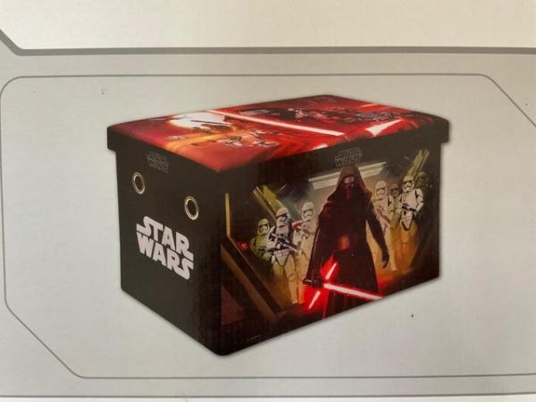 Image 2 of 2 x mint in box Star Wars storage boxes/ottomans