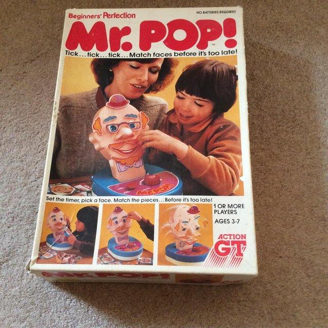 Preview of the first image of Mr Pop 1980’s Vintage Board Game by Action GT.