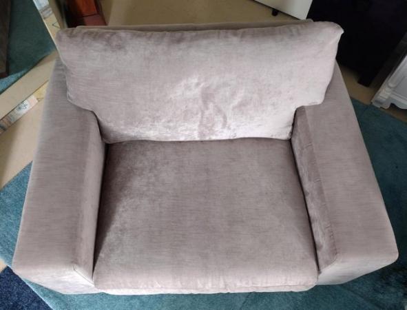 Image 2 of Next Grey Loveseat Good Used Condition