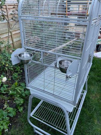 Image 5 of Large bird cage with removable stand