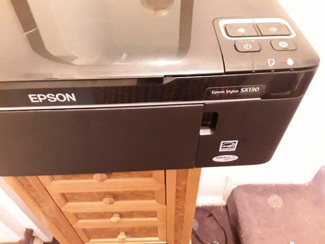 Preview of the first image of Epsom Stylus SX130 printer and inks.
