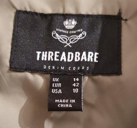 Image 2 of Threadbare Khaki Jacket/Coat Size 14