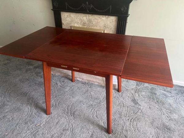 Image 1 of Dining room table-well used but sturdy