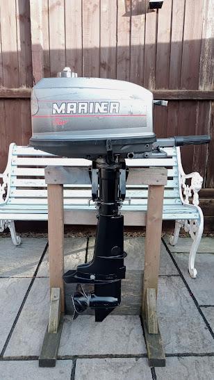Preview of the first image of OUTBOARD MOTOR MERCURY MARINER 4HP 2 STROKE SHORT SHAFT.
