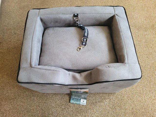 Preview of the first image of Dog car booster seat for sale as pictures.