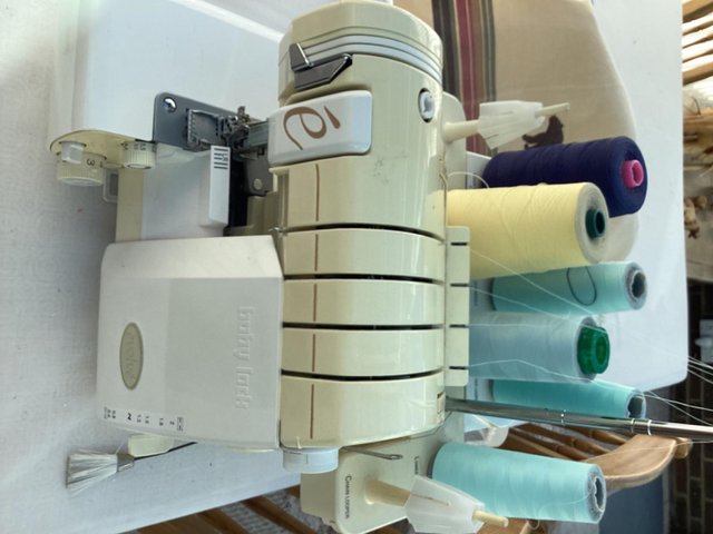 Preview of the first image of Babylock Evolve overlock & coverstitch machine.