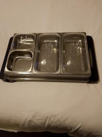 Image 2 of Like new Crofton Stainless steel Buffet food server