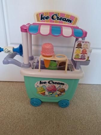 Image 3 of Ice Cream Cart - role play toy