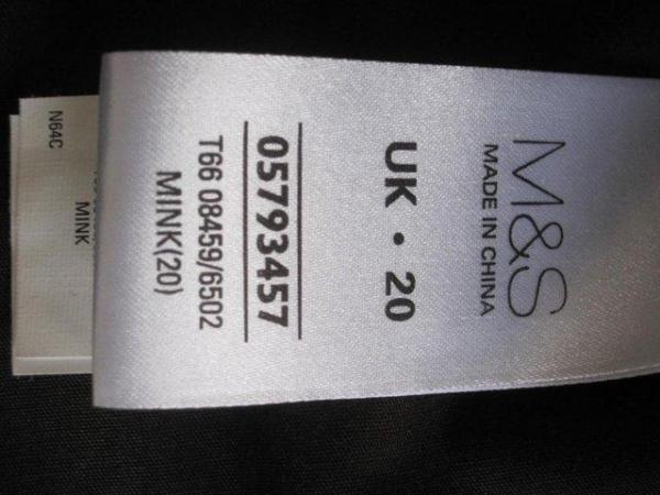Image 3 of Marks &Spencer Faux leather jacket