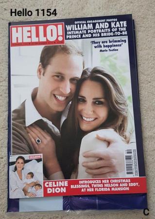 Image 1 of Hello Magazine 1154 William & Kate -Official Engagement Pics