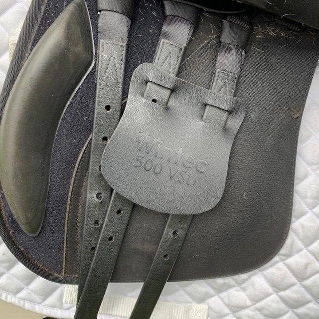 Preview of the first image of Wintec 16.5 inch vsd gp saddle.
