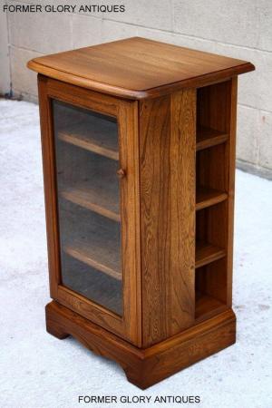 Image 21 of AN ERCOL GOLDEN DAWN CD CABINET CUPBOARD LAMP TABLE STAND