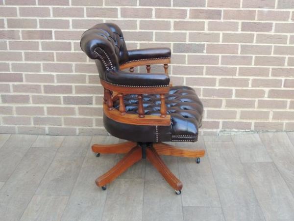 Image 6 of Chesterfield Captains Vintage Chair (UK Delivery)