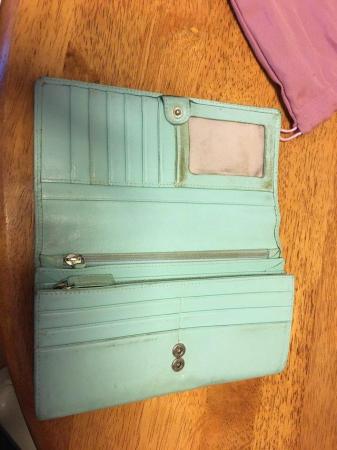 Image 2 of Radley blue wallet/purse clutch