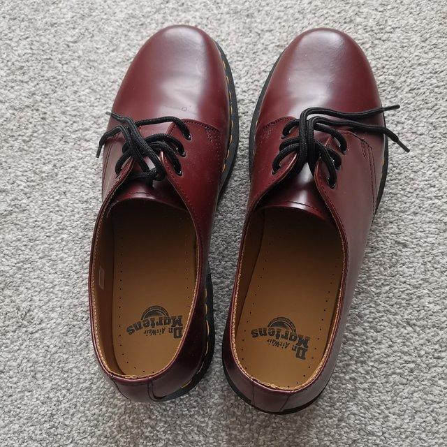 Preview of the first image of Dr. Martin men's shoes size 10 new.