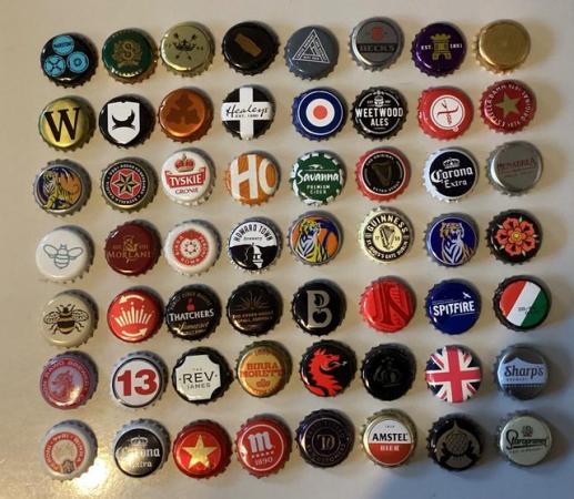 Image 2 of Beer bottle tops- x 1500 used tops, great for craft projects