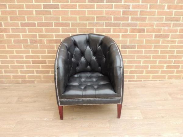 Image 2 of Burghley Distinctive Chesterfields Tub Chair (UK Delivery)