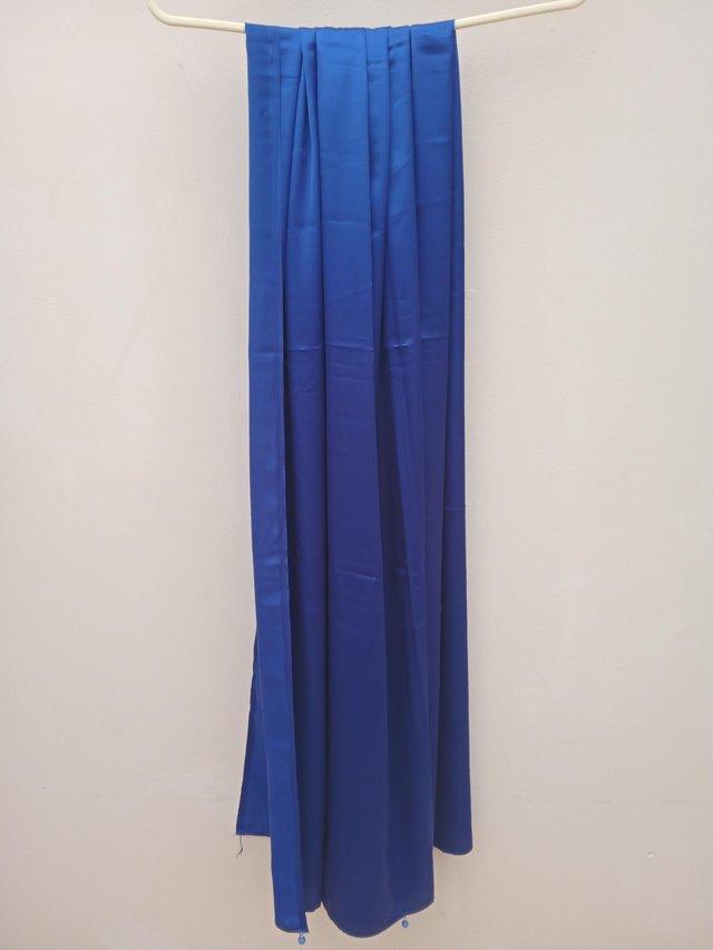 Preview of the first image of Royal blue coloured Indian occasion dress.