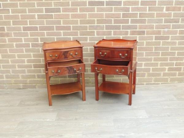 Image 5 of Pair of Brights of Nettlebed Bedside Tables (UK Delivery)