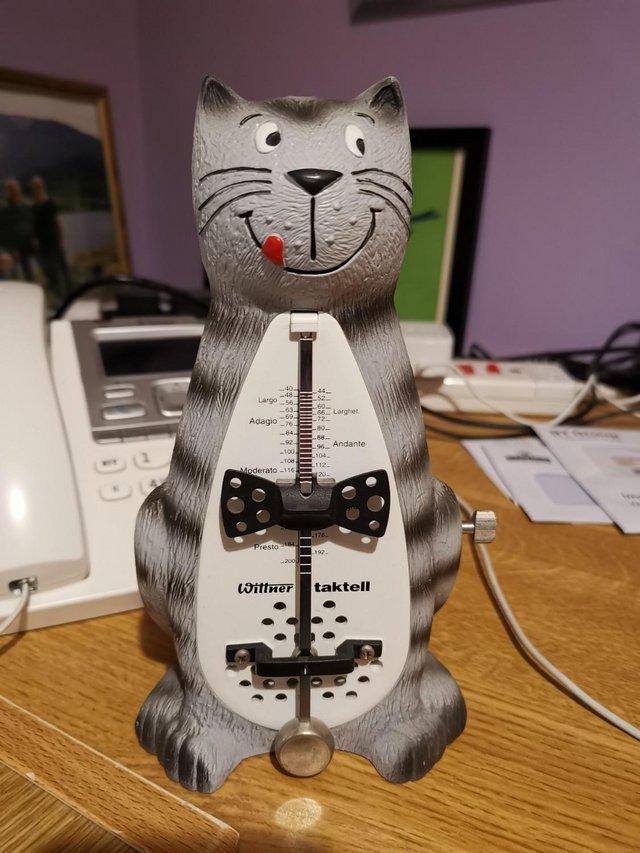 Preview of the first image of Wittner Cat Metronome No 839021 with Box.