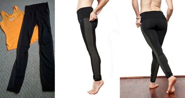 Preview of the first image of NIKE THERMAL LEGGINGS & TOP BUNDLE RRP + £85 FREE POST.