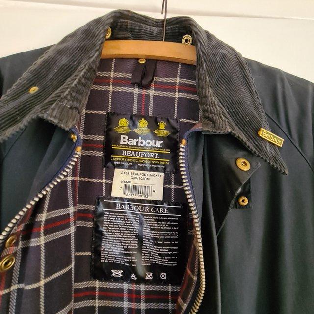 Preview of the first image of Barbour wax jacket, beautiful coat.