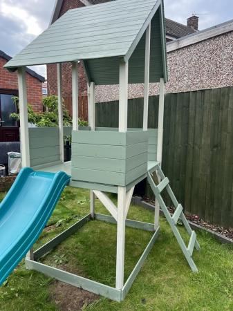 Image 2 of TP multi playhouse with slide