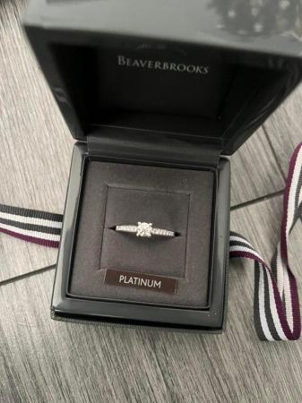 Image 1 of Diamond Platinum Engagement Ring