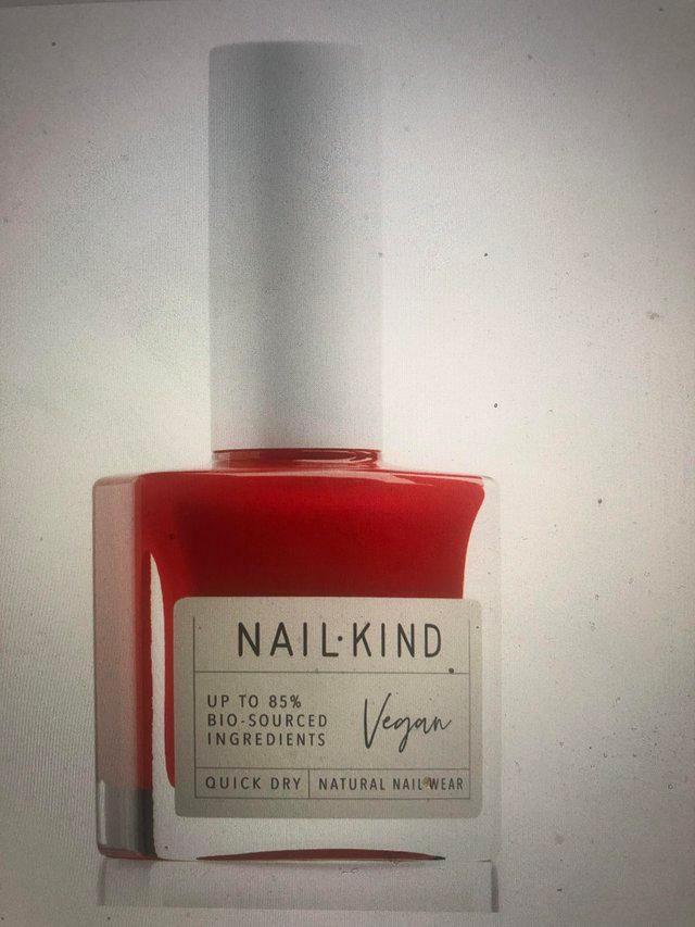 Preview of the first image of Nail kind vegan nail polish in burning love.