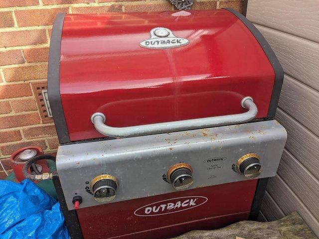 Preview of the first image of BBQ gas barbecue works well free.