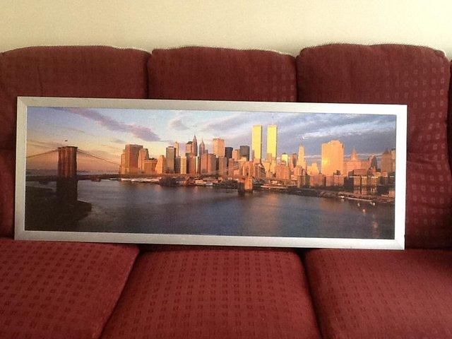 Preview of the first image of NEW YORK SKY LINE WALL PICTURE.