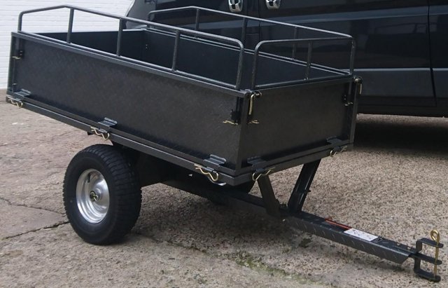 Preview of the first image of EP BARRUS LAWNFLITE TONDU TSC1200 544KG TIP TRAILER SPARE.