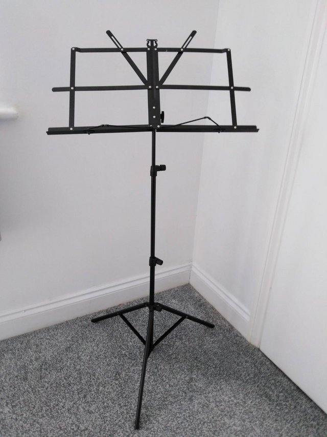 Preview of the first image of FOR SALE  MUSIC STAND FULLY EXTENDABLE.