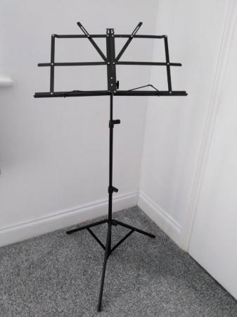 Image 1 of FOR SALE  MUSIC STAND FULLY EXTENDABLE