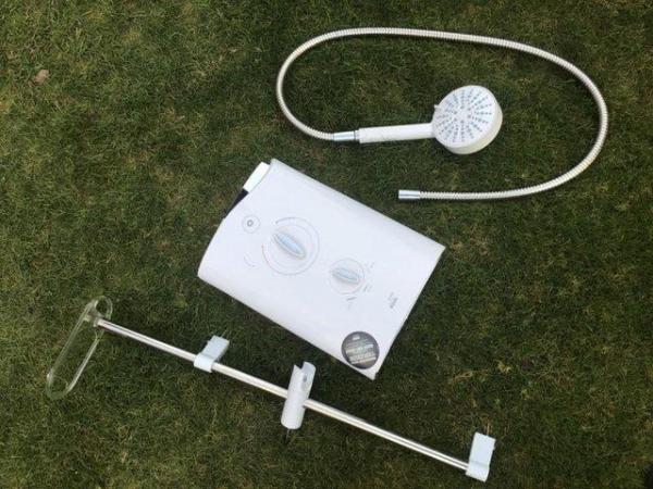 Image 2 of Mira Sport Multi function electric shower like NEW. Ono
