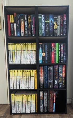Image 1 of Complete Sci-Fi Book Collection and Bookshelf