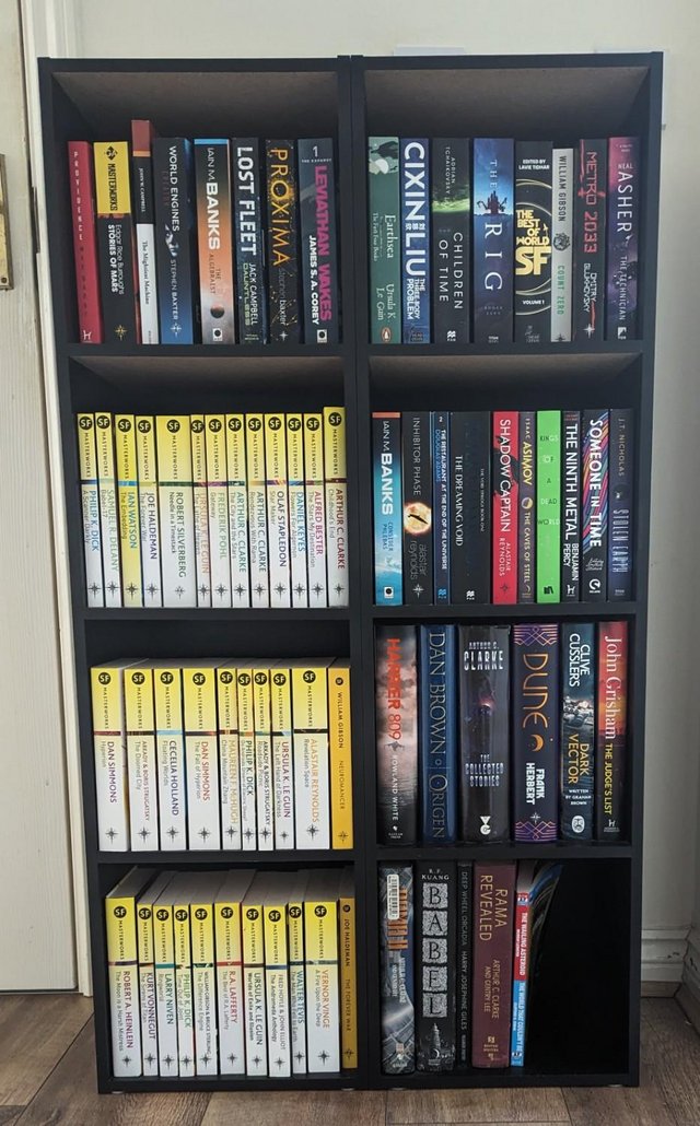 Preview of the first image of Complete Sci-Fi Book Collection and Bookshelf.